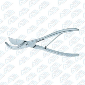 Instruments chirurgicaux de base, outils chirurgicaux manuels, instrument médical, ciseaux à côtes lisses de 22 cm, forceps de neurochirurgien en acier inoxydable - Product Image 6