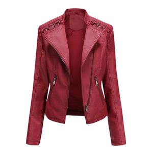 Custom Women Brown Fringe <b>Leather</b> <b>Jacket</b> Vintage Western Cowgirl Cropped PU <b>Leather</b> <b>Jacket</b> Casual <b>Suede</b> Fringe Outerwear <b>Jackets</b> - Product Image 3