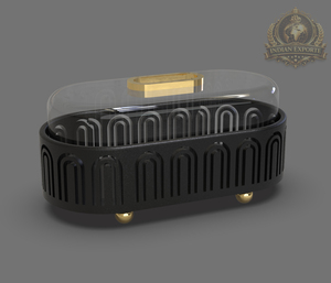 Dôme à gâteau en acier inoxydable avec base et support, écologique, lavable au lave-vaisselle, lavage à la main uniquement - Product Image 6