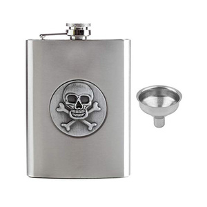 Elegante Mini Botella de Metal para Hombre, Duradera, a Prueba de Fugas, Portátil, para Whisky, Vino y Licores, Accesorios de Bar - Product Image 4