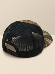 Gorra Trucker Camuflaje Punisher con Logotipo Bordado en el Panel Frontal, Malla Ajustable en la Parte Trasera, Estilo Urbano Unisex, Gorra de 6 Paneles - Product Image 2