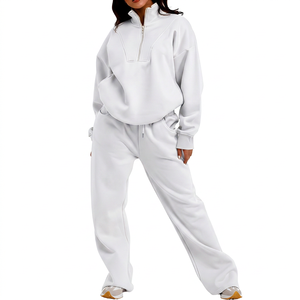 Chándal Deportivo Informal para Mujer, Color Sólido, Ecológico, Ligero, Manga Larga, Media Cremallera, Corte Regular, Transpirable, Poliéster, Invierno - Product Image 5