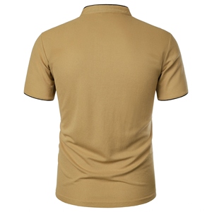Camiseta Polo de Diseño Casual para Hombre, Algodón de Primera Calidad, Antiarrugas, con Absorción de Humedad, Cómoda, Precio al por Mayor - Product Image 6