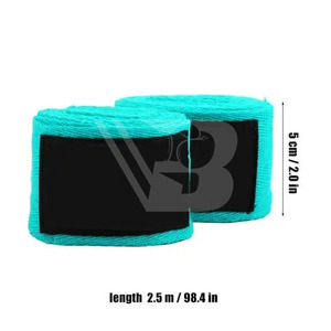 Custom Logo Neoprene Dummy Boxing <b>Hand</b> Wraps Low Price Fitness Elastic OEM Service New Model Made in Pakistan - Product Image 3