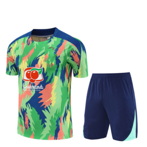 Wholesale Custom Short Sleeved Soccer Jersey Set for Men Maillot De Foot Football Suit - Product Image 2