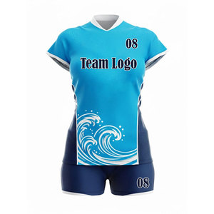 ทีมวอลเลย์บอลหญิงคุณภาพสูงพร้อมเสื้อเจอร์ซีย์ซับเหงื่อและกางเกงขาสั้นยืดหยุ่นทนทานสำหรับการฝึกซ้อมและการแข่งขันประจำวัน - Product Image 3