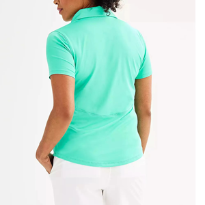 T-shirt personnalisable haut de gamme respirant pour femme, style streetwear d'été, manches longues, avec logo et lettres décoratives, 100 % coton - Product Image 4