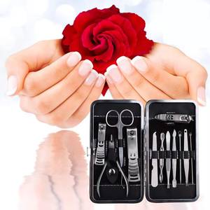 Ensemble de coupe-ongles en acier inoxydable pour manucure et pédicure avec étui, kit de toilettage portable pour adultes - Product Image 4