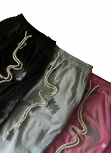 Pantalones deportivos de algodón para hombre, cintura elástica con cordón, pantalones casuales con estampado de letras, ligeros y transpirables en varios colores - Product Image 6