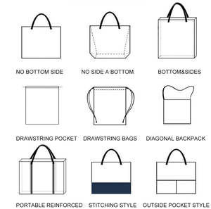 Bolsa de Compras con Cierre de Tela de Yute Biodegradable para Compradores Ecoconscientes - Product Image 5