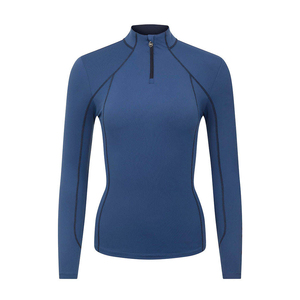 Camisas de Equitación Personalizadas para Mujer, Manga Larga, Transpirables, con Mangas de Malla, Ropa Interior para Competencia de Equitación - Product Image 1