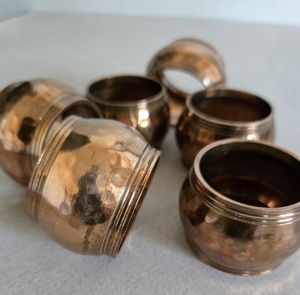 Anillo de Servilleta de Metal de Diseño para Comedor, Mejora la Presentación de las Servilletas con un Atractivo Metálico Elegante - Product Image 2