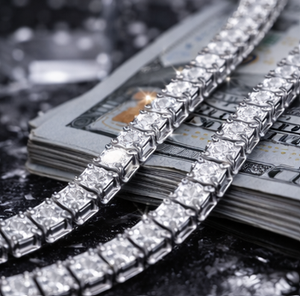 Collier Chaîne Tennis Luxe Iced Out – Argent Sterling 925 / Acier Inoxydable Diamant CZ Bijoux Hip Hop pour Hommes & Femmes 3mm CZ - Product Image 3