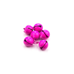 ILAN Campanelle Cascabel 14mm Colore Fucsia 6 Pezzi Perline per Abbigliamento - Product Image 2