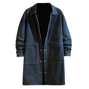 Women's Long Plus Size <b>Denim</b> Winter Sherpa Lining <b>Denim</b> Jacket Women <b>Denim</b> <b>Coat</b> - Product Image 4