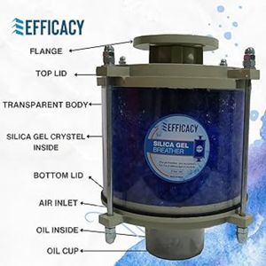 Respiradero de silicona para transformadores de aluminio de 0.25-15 kg, de alta eficacia, para parte superior e inferior - Product Image 4