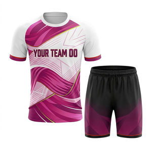 Tenues de tennis personnalisées de haute qualité et respirantes pour hommes, avec impression par sublimation - Product Image 2