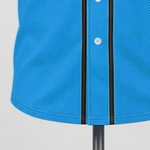 Maillot de baseball personnalisé, uniforme d'équipe sportive, tissu respirant haute performance, maille à manches courtes, grandes tailles, couleurs personnalisées, logo personnalisé - Product Image 6