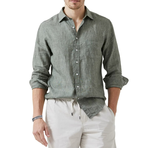 เสื้อเชิ้ตผู้ชายสั่งทำขายส่งปี 2026 เสื้อเชิ้ตแขนยาวผ้าฝ้ายลำลอง เสื้อเชิ้ตทำงานทางการ เสื้อเชิ้ตสีพื้นสำหรับผู้ชาย - Product Image 4