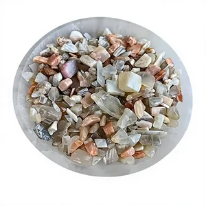 Figurine en cristal de pierre de lune polie en gros, thème ange, 3-5 mm, pour la décoration intérieure et les fêtes par AMAYRA CRYSTALS EXPORTS INDIA - Product Image 1