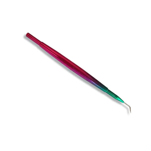 Sonda de levantamiento de pestañas de dos tonos rosa y verde con logotipo personalizado para mayoristas, aplicador individual para aislamiento de pestañas, para suministros de salón de marca privada - Product Image 3
