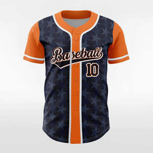 Camiseta de Béisbol Personalizada al por Mayor, Uniformes Deportivos en Blanco para Equipos, Ropa Sublimada con Costuras, Camiseta Personalizable para Hombre - Product Image 4