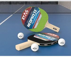 Raquettes de tennis de table TT de nouvelle conception, style moderne, haute durabilité, légères, contrôle optimal à bas prix, fournisseur indien. - Product Image 2