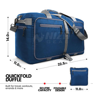 Bolsas Deportivas Plegables de Poliéster Impermeable, Ligeras y Portátiles, MOQ Bajo, Bolsas Deportivas Cómodas - Product Image 2