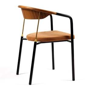 <b>Black</b> Ring Frame Puff Seat Ottoman <b>Chair</b> With Back Rest For Livingroom Entry Hallway Sitting Decorative Use Ottoman <b>Chair</b> - Product Image 6