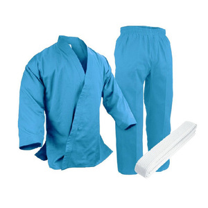 Uniforme d'arts martiaux personnalisé, Karaté Gi, Taekwondo Dobok, Jiu Jitsu, tenue d'entraînement en coton et polyester, légère, durable, vente en gros - Product Image 3