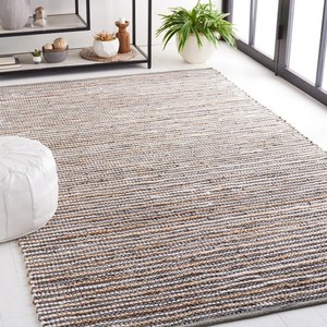 Large Size Contemporary Design Handwoven Jute <b>Rug</b> High Pile Warm Boho Style Living Room Prayer <b>Space</b> Modern Washable PET - Product Image 5