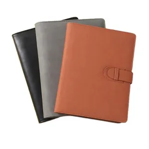 Best Sellers Custom Logo Branding 2024 Notebook A5 Leather Refillable Diary