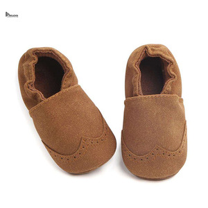 Zapatos de Cuero para Bebé OEM, Suela Blanda, Primeros Pasos para Bebés y Niños Pequeños, Antideslizantes, Logotipo Personalizado, Embalaje en Caja de Regalo - Product Image 4