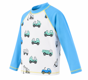 <b>Boys</b> Summer Water Shirt UV Protection Quick Dry Beach Swimwear Kids Beach Swim Apparel for <b>Boys</b> Comfortable Stretch Rash Guard - Product Image 5