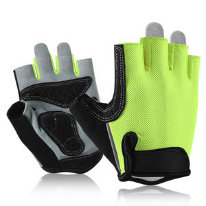Gants de sport demi-doigts pour hommes et femmes, respirants, légers, pour la gym, antidérapants et résistants à l'usure - Product Image 1