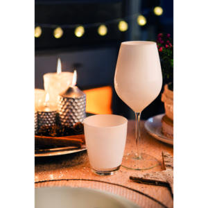 Juego de 6 Copas de Vino Blanco Excelsa, 7.5x7.5x23 cm, Color Blanco - Product Image 2