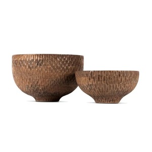 Tazón de madera hecho a mano con acabado natural, diseño Wabi Sabi, para frutas y aperitivos, sin recubrimiento, ecológico y artesanal. - Product Image 2