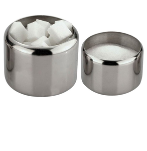 Stainless Steel <b>Spice</b> & Herb Bowl <b>Jar</b> With Stand Holder Mirror Polished Herb Storage Container Kitchen Accessory Dust Resistant - Product Image 3