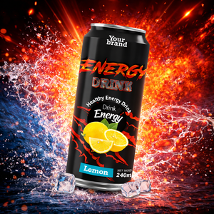 Bebida Energética de Marca Privada OEM de 250 ml con Ginseng, Taurina y Cafeína | Duración de vida útil de 24 meses - Product Image 3