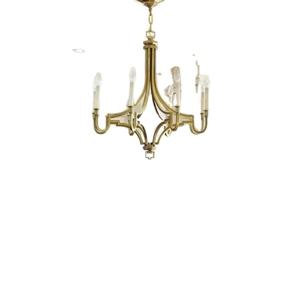 Lustre suspendu classique en fer et cuivre doré, luminaire décoratif de luxe, haute qualité, pour hôtel, pour l'exportation - Product Image 1