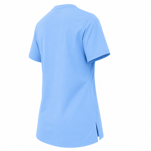 V Neck <b>Scrub</b> <b>Top</b> Short Sleeve Medical Uniform Nurse Shirt With Pockets - Product Image 5