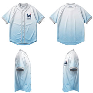 Camiseta de Béisbol Sublimada de Alto Rendimiento, Impresión Digital Personalizada, Uniformes de Equipo Transpirables de Poliéster para Todas las Ligas - Product Image 6