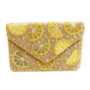 Bolso de mano de noche hecho a mano con cuentas de soldadura a la moda para mujer, bolso bordado para novia, cuentas para hacer bolso de mano, ropa de fiesta - Product Image 3