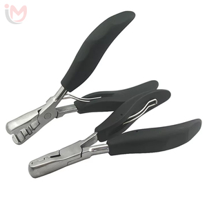 <b>Tape</b>-in Hair Extension Pliers with <b>Plastic</b> & Stainless Steel Micro Link Strong Hold Tools - Product Image 6
