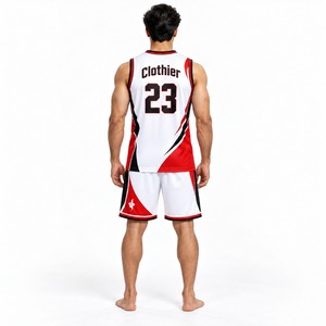 Conjunto de Uniforme de Baloncesto para Equipo, Camiseta y Pantalones Cortos, Transpirable, Ligero, Ropa Deportiva para Entrenamiento, Juego y Práctica - Product Image 2