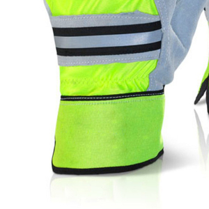 Guantes de cuero cálidos para invierno, guantes de seguridad para patrulla de tráfico, terciopelo grueso, impermeables, a prueba de viento, protección para manos y brazos - Product Image 5