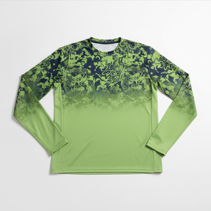 Camisa de Pesca con Logotipo Personalizado para Hombre, Manga Larga, Secado Rápido, Transpirable, Protección Solar, Poliéster, Ropa para Exteriores - Product Image 5