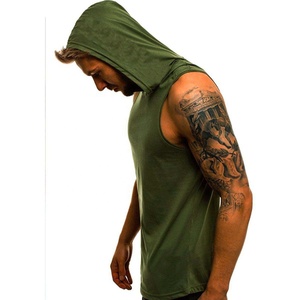 Débardeurs en coton et fibre de bambou respirants pour hommes avec logo personnalisé, style streetwear du Pakistan, pour la course et la gym - Product Image 6