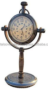 Antique Brass Tròn Hình Dạng Bảng Đồng Hồ Cho Nhà Nghiên Cứu Phòng Khách Và Văn Phòng Phòng Khách Trang Trí Nội Thất Châu Âu Cổ Đồng Hồ - Product Image 4