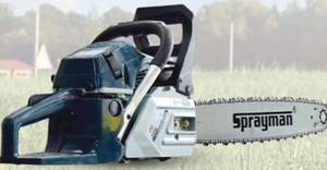 Portable Professional Wood Cutter Machine 22 Inch Gasoline <b>Powered</b> Tree Saw Anti-Vibration System and Auto-Oiler Petrol Chainsaw - Product Image 3